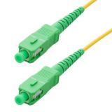 Cordon jarretières optiques SC-APC mâle - SC/APC mâle - 2 m - jaune