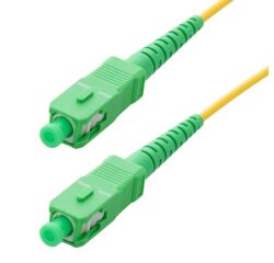 Cordon jarretières optiques SC-APC mâle - SC/APC mâle - 2 m - jaune
