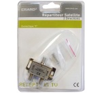 Répartiteur TV - SAT intérieur - 2 directions - gris