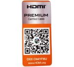 Cordon HDMI 2.0b - A mâle à mâle - 6850r