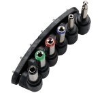 Alimentation universelle - 6 adaptateurs de sortie - noir