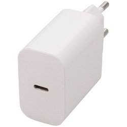 Chargeur 2P - USB-C - 18W - blanc