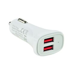 Chargeur allume-cigare - 2 USB-A - 12W - 8334