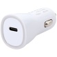 Chargeur allume-cigare - USB-C - 18W - blanc