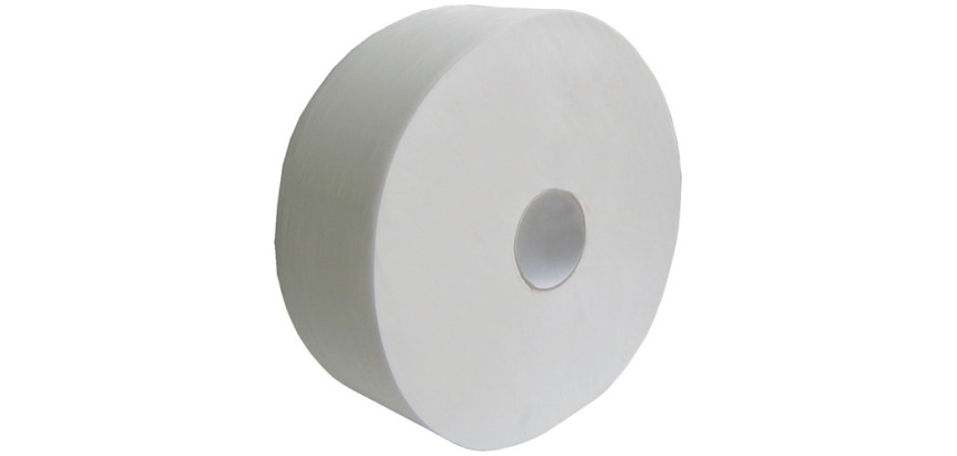 Papier hygiénique 380m pure pate blanc 2 plis pack de 6