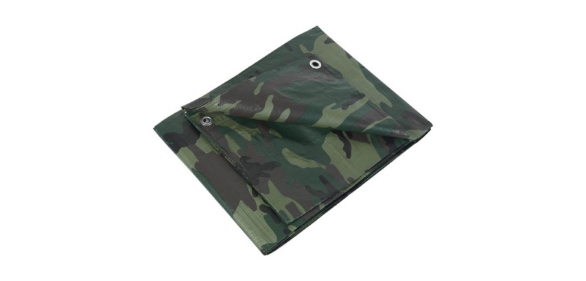 Bâche de protection - camouflage - 1.8 m x 3 m