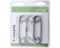 Lot 6 ressorts pour cuiseur 5, 11, 24 bocaux Le Parfait