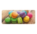 Tapis multi-usage - de cuisine - 50 x 120 cm - motif Macarons Mini