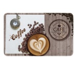 Tapis multi-usage - de cuisine - 50 x 80 cm - motif Coffee