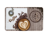 Tapis multi-usage - de cuisine - 50 x 80 cm - motif Coffee