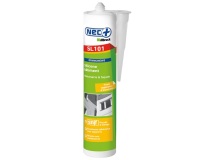 Mastic silicone - bâtiment - 310 mL - blanc