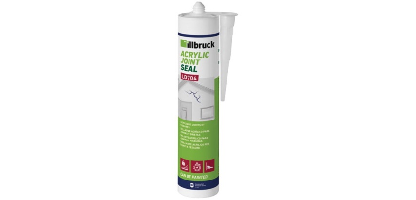 Mastic acrylique - joints et fissures - 310 mL - brun