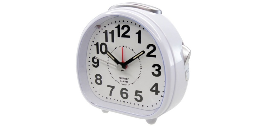 Réveil à quartz - silencieux - lumière sommeil