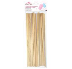 Lot de 25 bâtonnets pour Barbe à papa
