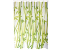 Rideau de douche - polyester - 180 x 200 cm - Bambou