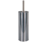 Brosse WC - avec support - Miami - acier inox