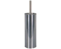 Brosse WC - avec support - Miami - acier inox
