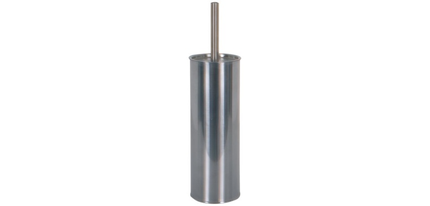 Brosse WC - avec support - Miami - acier inox