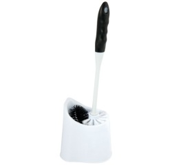 Porte - brosse WC - avec goupillon pour recoins