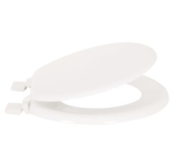 Abattant WC - MDF - charnières PS - blanc