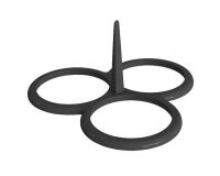 Moule 3 blinis en silicone