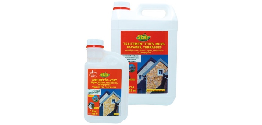 Traitement toits murs terrasses concentré 1l auto doseur