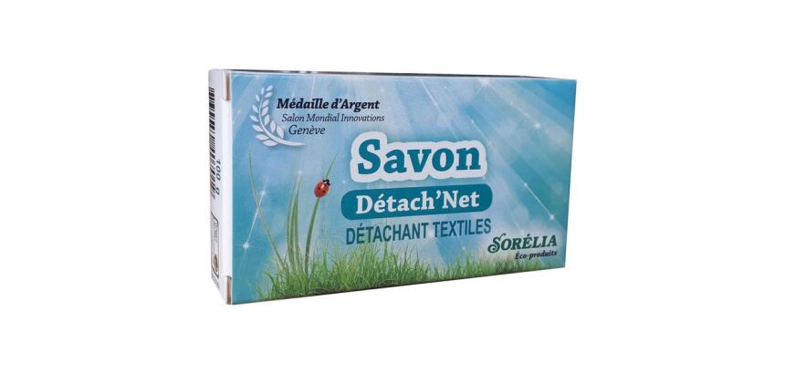 Savon détachant textiles 100 g - Détach'Net