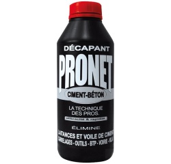 Décapant béton, voile de ciment et laitances 1 L