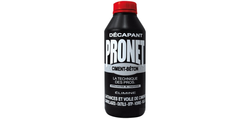 Décapant béton, voile de ciment et laitances 1 L