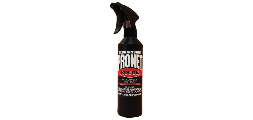 Nettoyant - dégraissant rouge - pistolet - 500 mL