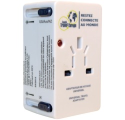 Adaptateur de voyage - universel - 150 pays