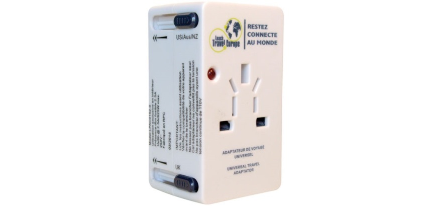 Adaptateur de voyage - universel - 150 pays