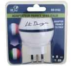 Adaptateur de voyage - France/Italie