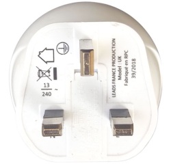 Adaptateur de voyage - France/Grande-Bretagne