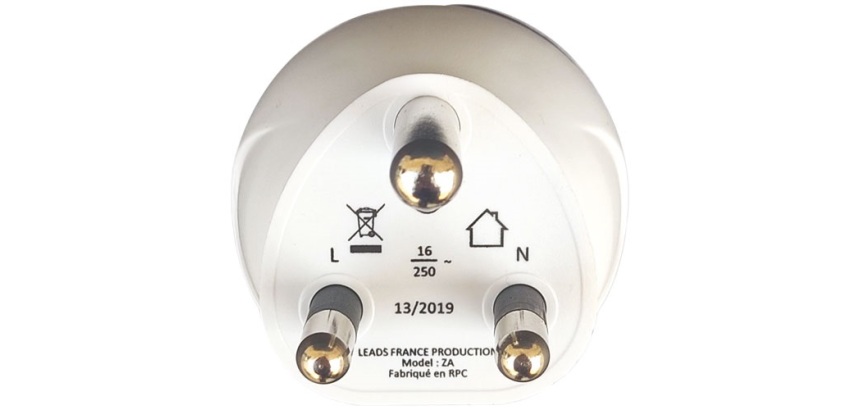Adaptateur de voyage - France/Afrique du sud