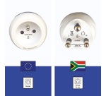 Adaptateur de voyage - France/Afrique du sud