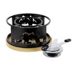Réchaud à fondue - Vaches