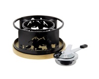 Réchaud à fondue - Vaches