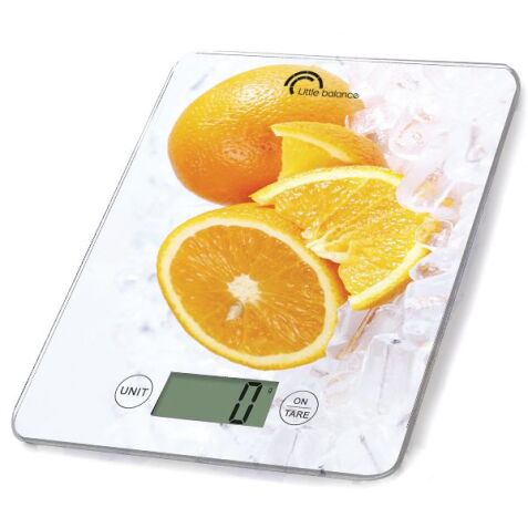 Balance de cuisine 5 kg Oranges - Slim - 8090