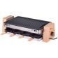 Raclette / Grill 8 personnes Bois & Inox - 8388