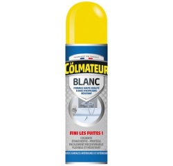 Colmateur bitume d'étanchéité - spray - blanc - 250 mL