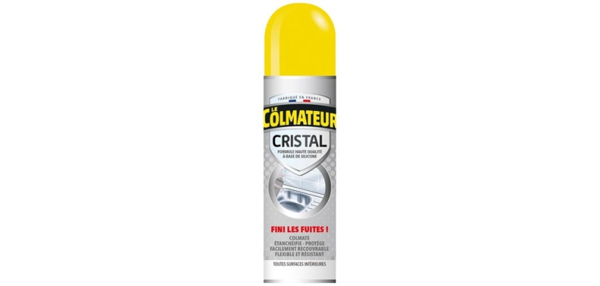 Colmateur bitume d'étanchéité - spray - cristal - 250 mL