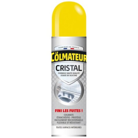 Colmateur bitume d'étanchéité - spray - cristal - 250 mL