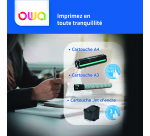 Toner remanufacturé OWA - standard - Noir - pour HP Q6511A, CANON 710