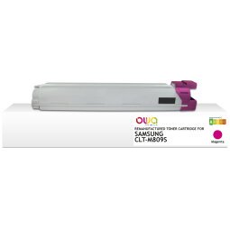 EN_Toner remanufacturé OWA - standard - Magenta - pour SAMSUNG CLT-M809S/ELS