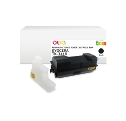 Toner remanufacturé OWA - standard - Noir - pour KYOCERA TK-3410