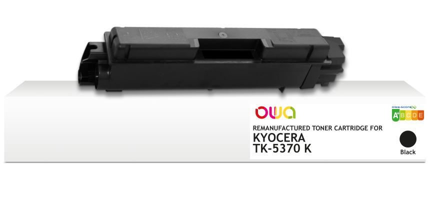 OWA remanufactured toner - standard - Black - for KYOCERA TK-5370 K