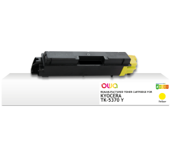 Toner remanufacturé OWA - standard - Jaune - pour KYOCERA TK-5370 Y