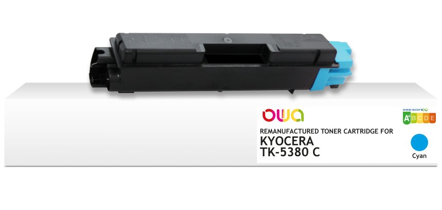 OWA Remanufactured Toner - Standard - Cyan - for KYOCERA TK-5380 C
