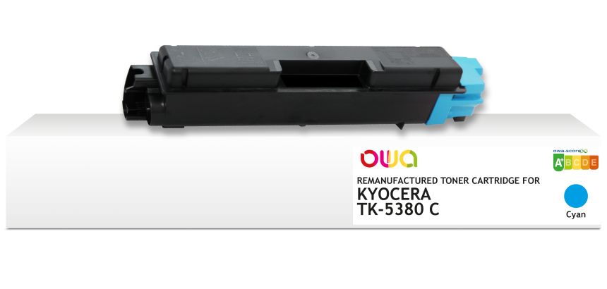 OWA Remanufactured Toner - Standard - Cyan - for KYOCERA TK-5380 C